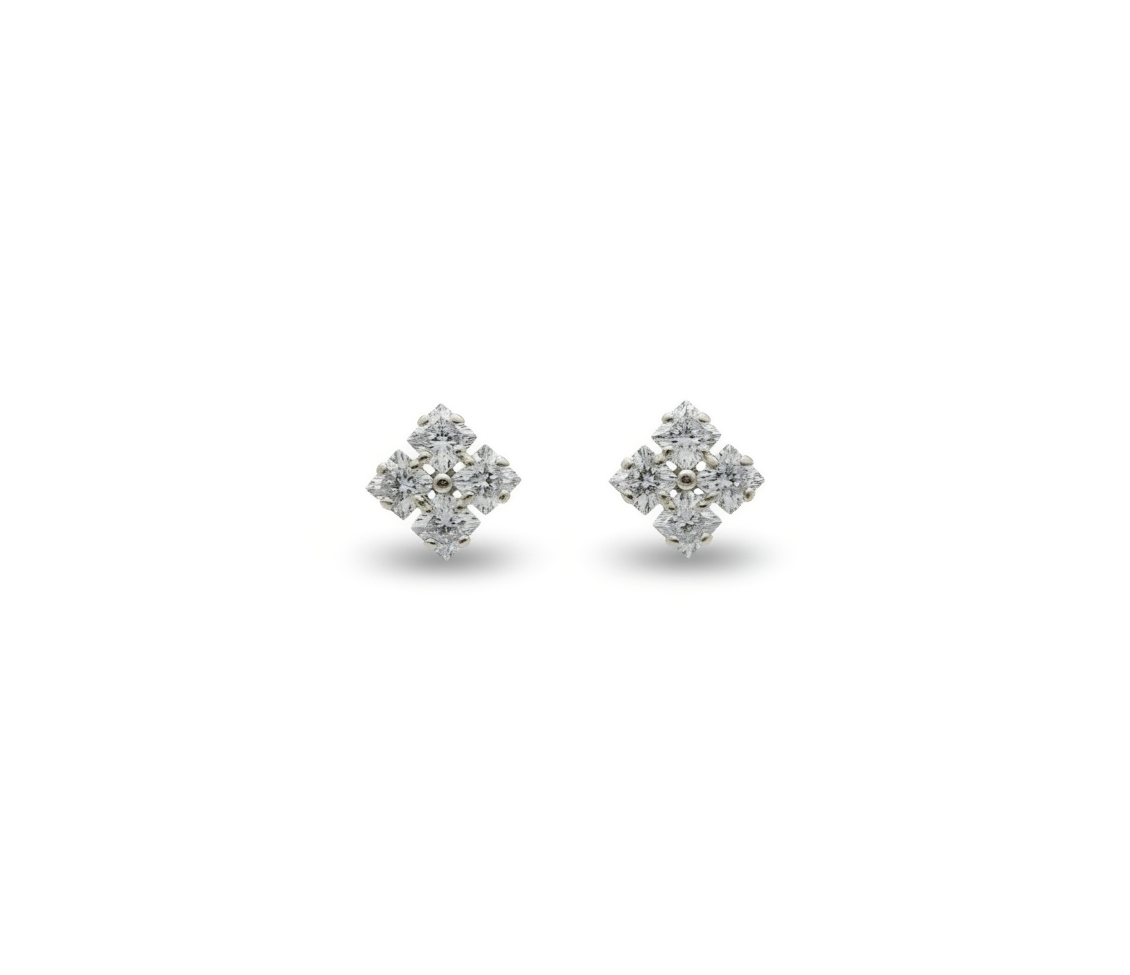 Geometric Crystal Cluster Studs